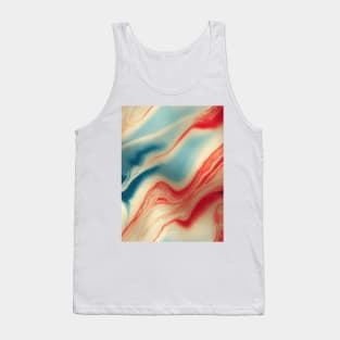 Acrylic liquid abstract seamless pattern. Tank Top